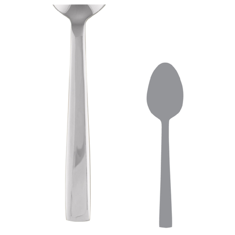 Steelite 5728SX003 Soup/Dessert Spoon 7-1/4" Oval Bowl