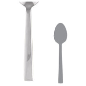 Steelite 5728SX003 Soup/Dessert Spoon 7-1/4" Oval Bowl