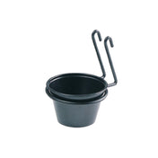 GET Enterprises 4-33801 Condiment Cup Holder 2-1/4" Dia. X 3"H Iron Teflon Coated
