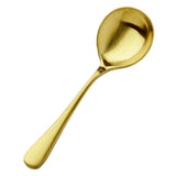 Bon Chef S4101GM Como Bouillon Spoon 6-3/8" 18/10 Stainless Steel