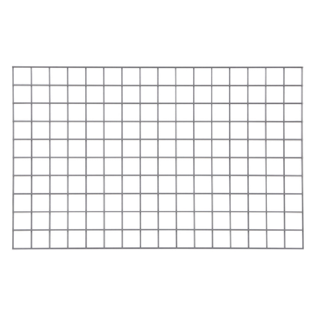 Metro WG3048K4 SmartWall Wire Grid 48" X 30" Metroseal Gray Epoxy-coated Corrosion-resistant Finish With Microban® Antimicrobial Protection