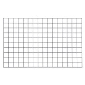 Metro WG3048K4 SmartWall Wire Grid 48" X 30" Metroseal Gray Epoxy-coated Corrosion-resistant Finish With Microban® Antimicrobial Protection