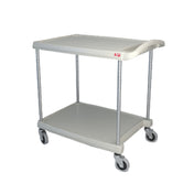 Metro MY2030-24G Quick Ship MyCart™ Series Utility Cart (2) Shelves Open Base