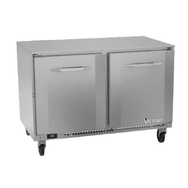 Victory VUR48HC Undercounter Refrigerator Powered By V-Core™ Two-section