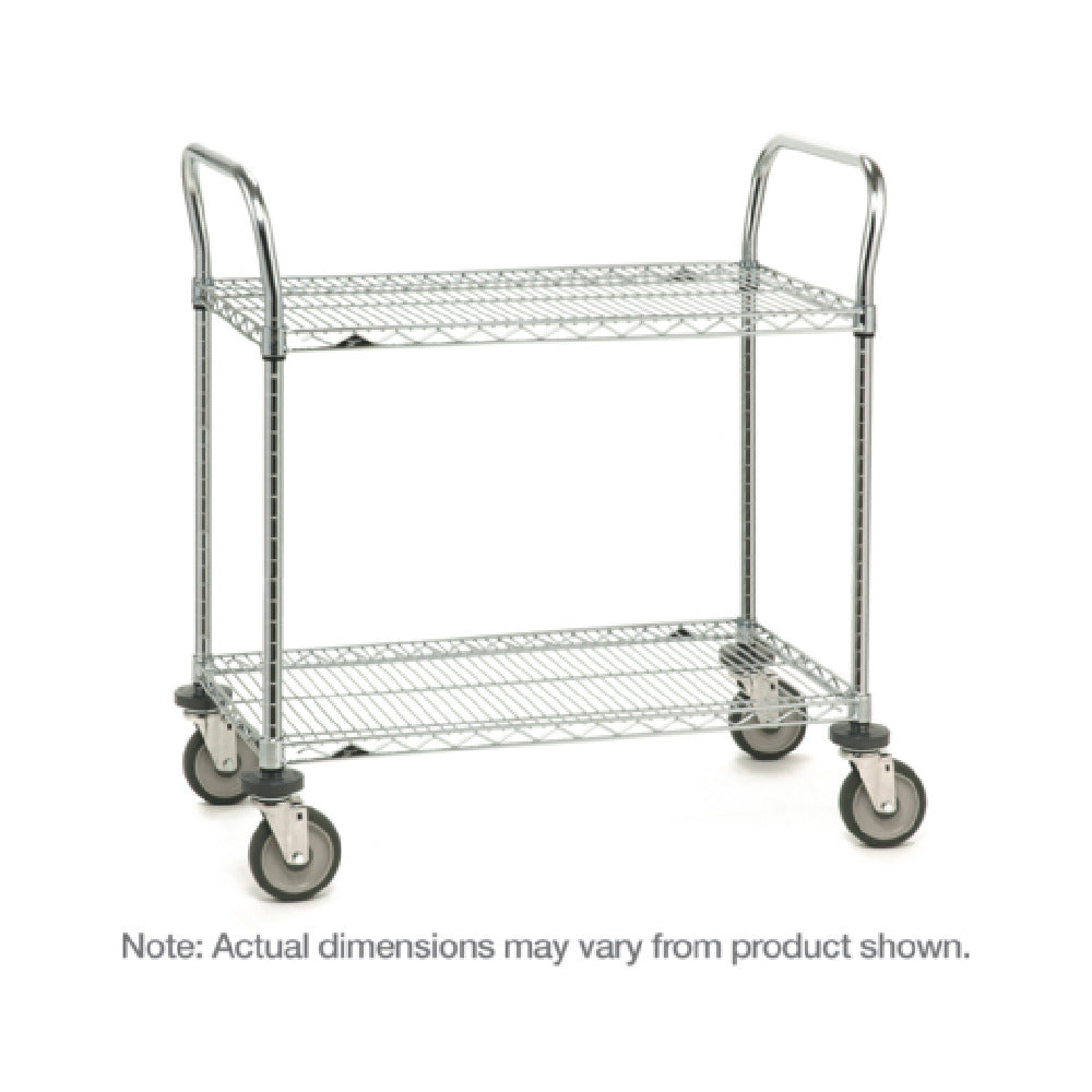 Metro 2SPN33DC SP Heavy Duty Utility Cart Standard Unit 36"W X 18"D X 39"H