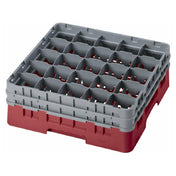 Cambro 25S534416 Camrack® Glass Rack With (2) Soft Gray Extenders Full Size