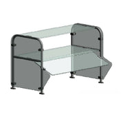 Randell RSB-DTSSNA-60 Standard Breath Guard Single-sided Double-tier