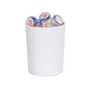 Cal Mil 24020-5-15 Ribbed Crock 4.75"dia X 6"H Dishwasher Safe