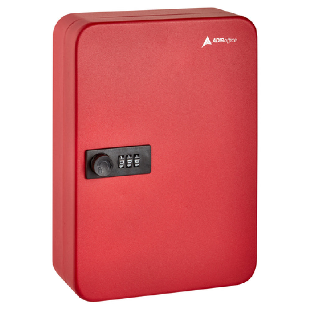 Alpine Industries ADI682-48-RED Key Cabinet 48 Key Capacity Combination Lock