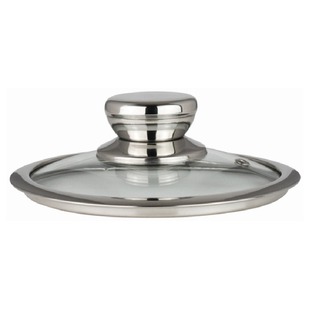 Steelite 7347MW119 Lid With Stainless Steel Handle 6.875" X 2.25" Creations Metal