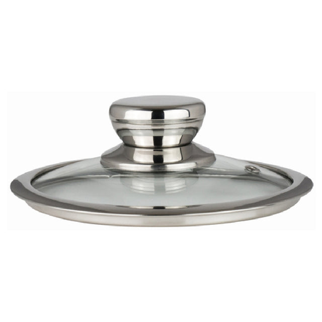 Steelite 7347MW119 Lid With Stainless Steel Handle 6.875" X 2.25" Creations Metal