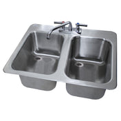 Advance Tabco DBS-2 Bar Sink Drop-in 2-compartment