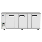 Atosa MBB90GR Atosa Back Bar Cooler Three-section 89-3/10"W X 28-1/10"D X 40-1/8"H