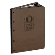 Menu Solutions HB60C Menu Cover Holds 8-1/2" X 11" Inserts Quad Booklet With 6 Views