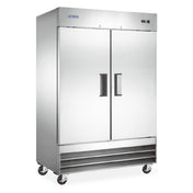 Omcan 59026 (RE-CN-0041E-HC) Aurora Refrigerator Reach In Two-section