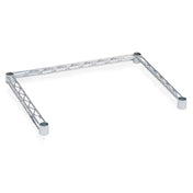 Metro SF41N3C Super Erecta® 3-Sided Channel Frame 24"W X 21"D Double Snake Frame
