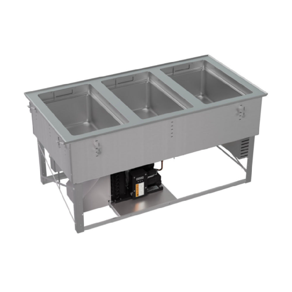 Vollrath FC-HCF-03208-AD-FF Hot/Cold/Frozen Food Well Unit Drop-in 3-well