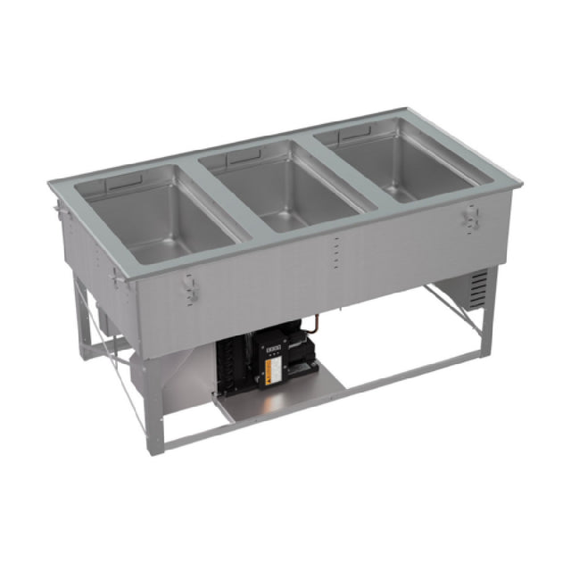 Vollrath FC-HCF-03208-AD-FF Hot/Cold/Frozen Food Well Unit Drop-in 3-well