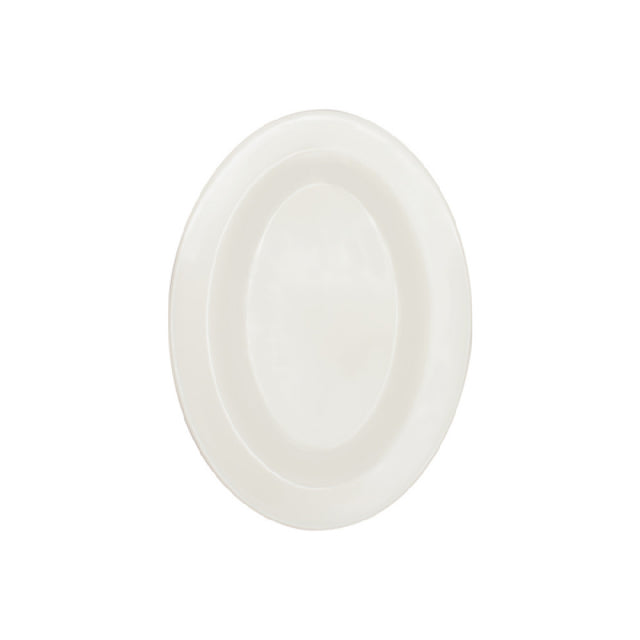 CAC China MLDRE-13 Dwight Oval Platter 11.5"W X 8.25"D X 1"H Rolled Edge(Sold By Case)