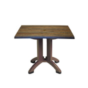 Grosfillex UT370816 - Atlanta Outdoor Table, 32" X 32" X 28-2/5"H, Square