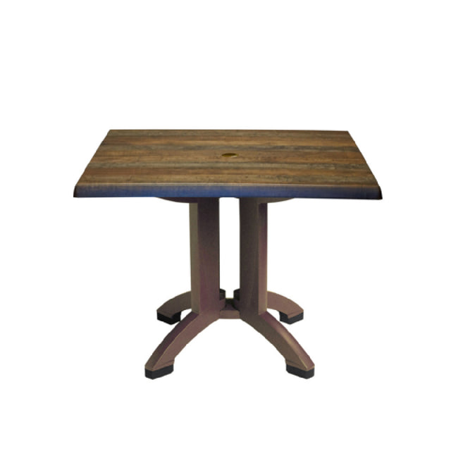 Grosfillex UT370816 - Atlanta Outdoor Table, 32" X 32" X 28-2/5"H, Square