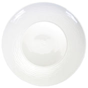 International Tableware WA-54 Plate 11-1/4" Dia. X 2"H Wide Patterned Rim