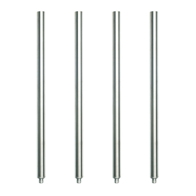 Hubert 116242 - Kratos Worktable Legs Set, With Polyurethane Casters, 22" Length