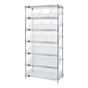 Quantum WRS-7-110CL Bin Systems Unit Stationary 36"W X 18"D X 74"H