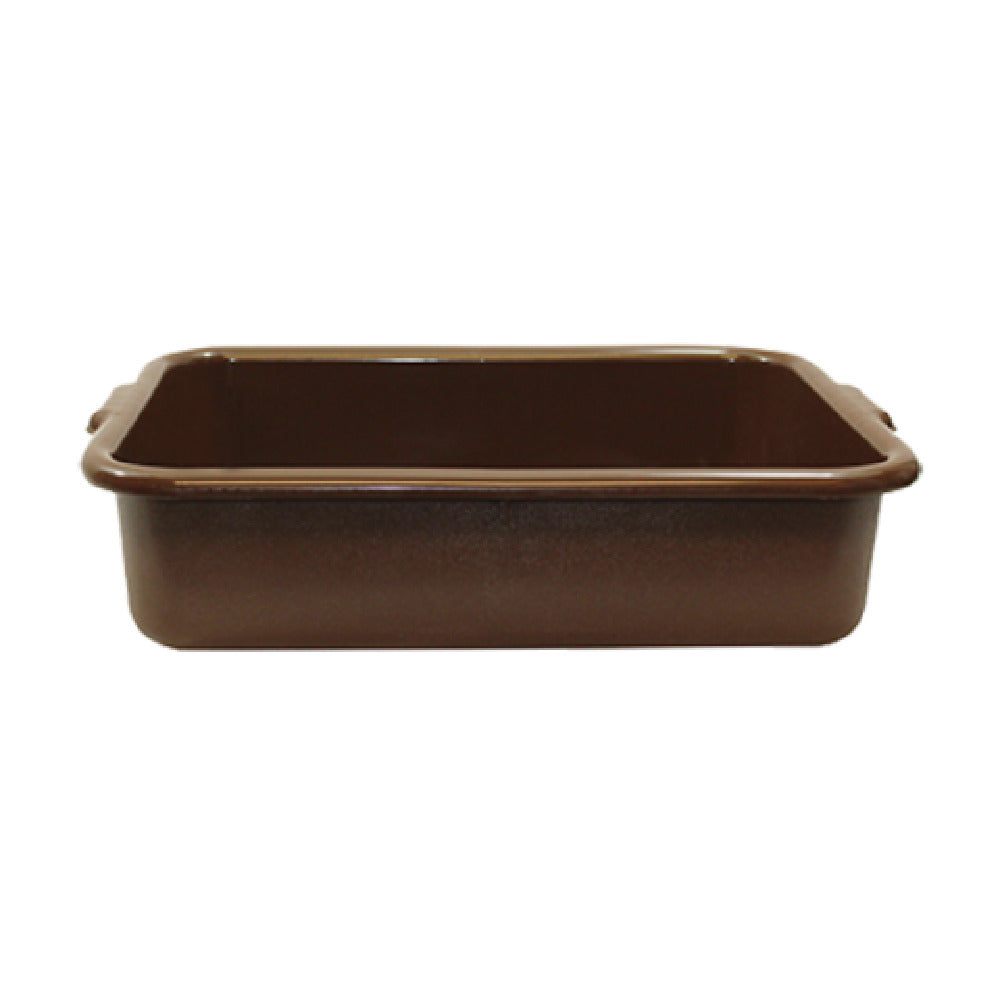 TableCraft Products 1529BR - Tote Box, 21-1/2" X 15-3/4" X 5", Pebbled Finish Outside