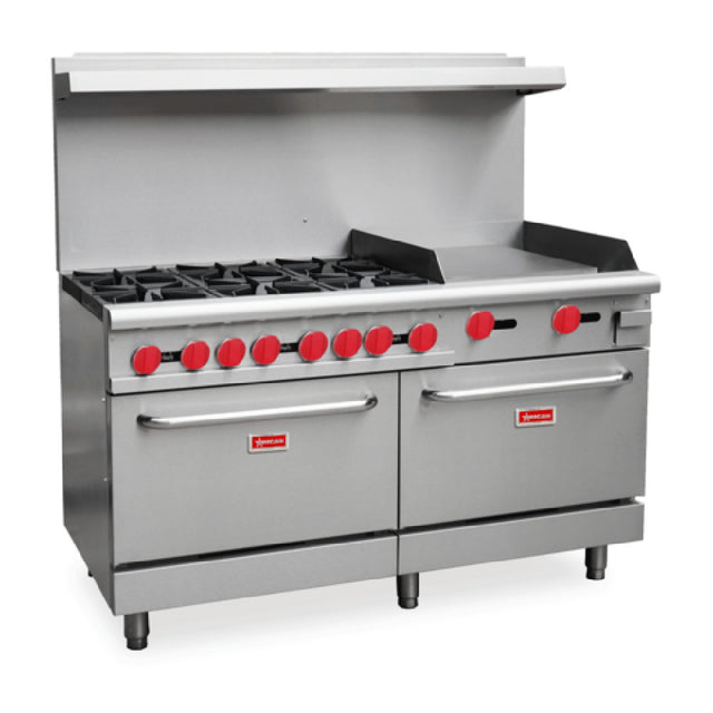 Omcan USA 46128 - (CE-CN-0006-GL) Commercial Range, LP Gas, 60"W