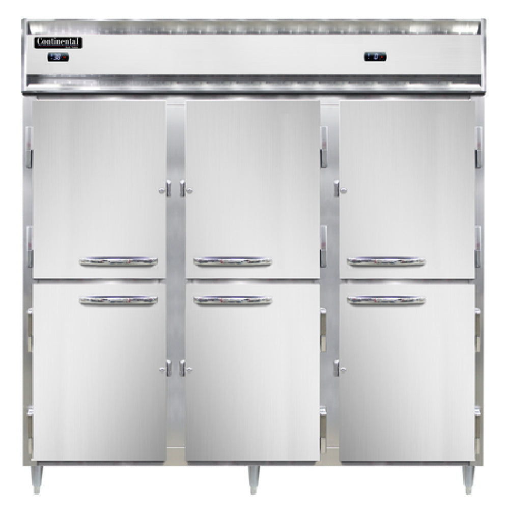 Continental Refrigerator D3RRFNHD Designer Line Refrigerator/Freezer Reach-in