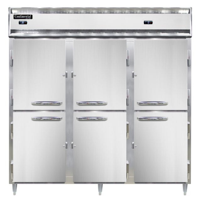 Continental Refrigerator D3RRFNHD Designer Line Refrigerator/Freezer Reach-in