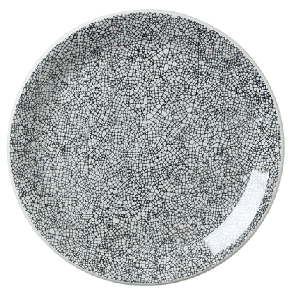 Steelite 17600566 Taste Coupe Plate 1.0" X 0.75" Ink