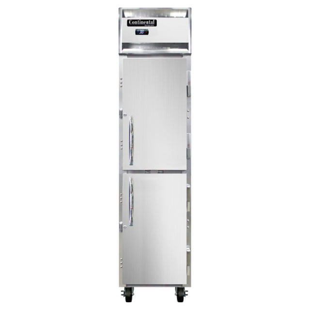 Continental Refrigerator 1RSENHD Slim Line Refrigerator Reach-in 17-3/4"W