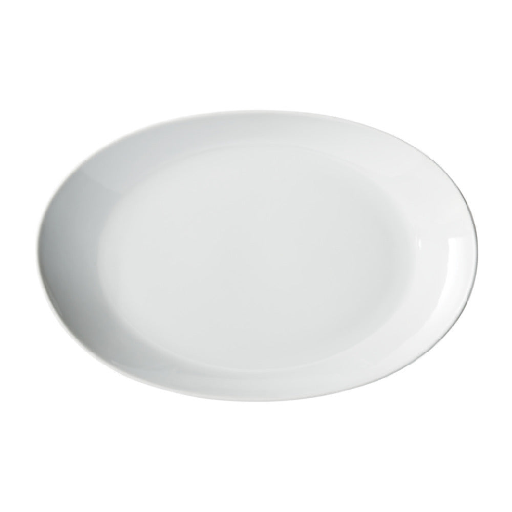 Winco OKP-125PL Brechia Platter 12-1/2"L X 9"W X 1-3/4"H