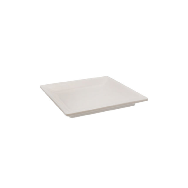 CAC China XFCH-SQ6 French Plate 6"W X 6"D X 5/8"H Square