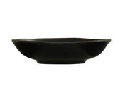 A simple, round melamine bowl with a matte finish. The bowl has gently curved sides, a slightly flared rim, and a small, circular base. Dishwasher safe and photographed against a plain white background.