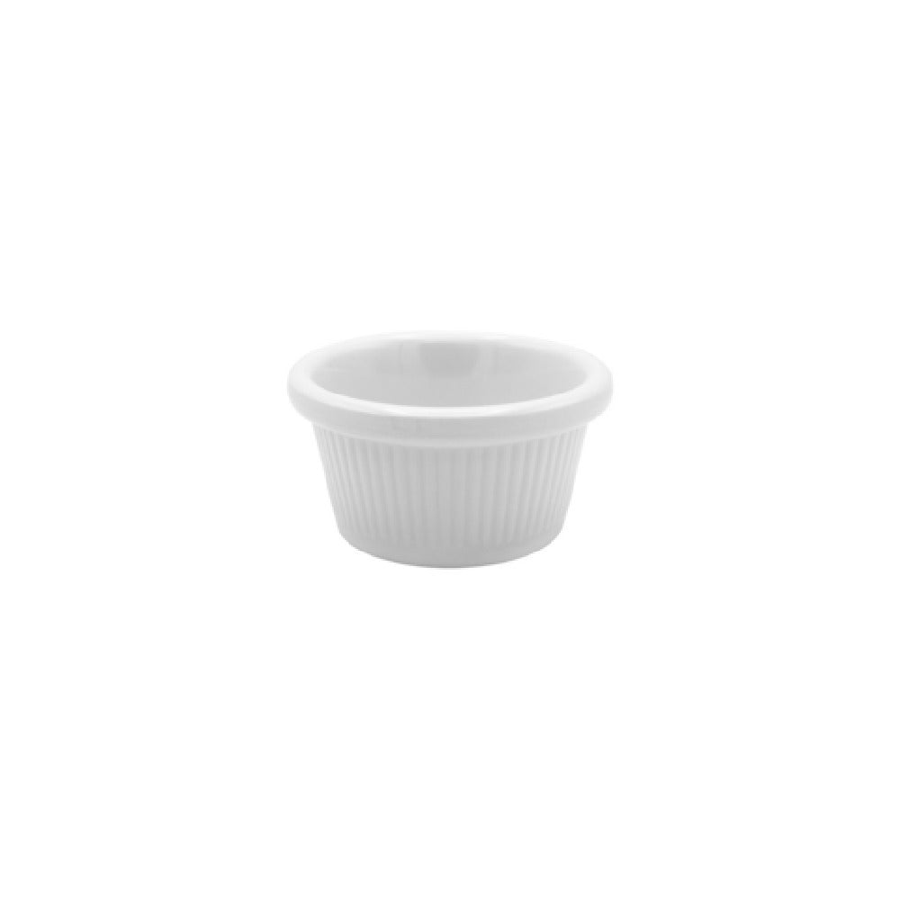 CAC China MRKF-2F Ramekin 2oz. 2.875"W X 2.875"D X 1.375"H