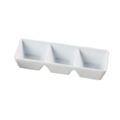 Yanco ML-737 Main Land Divided Tray 1-1/2 Oz. Each Compartment 7"L X 2-1/2"W X 1-1/4"H