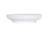 A plain, round Nova Bowl with smooth, clean lines and a wide, flat base. The sides gently curve upward, giving this coupe bowl a minimalist and modern appearance. The bowl is empty and set against a white background.
