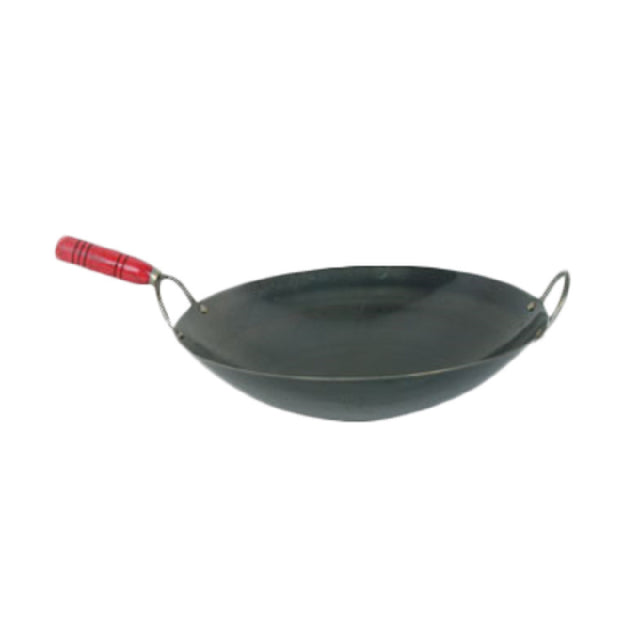 Thunder Group IRWC006 Wok 14" Dia. 2 Riveted Round Handles