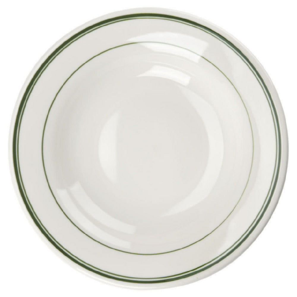Yanco GB-125 Green Band Pasta Bowl 30 Oz. 12-3/4" Dia.