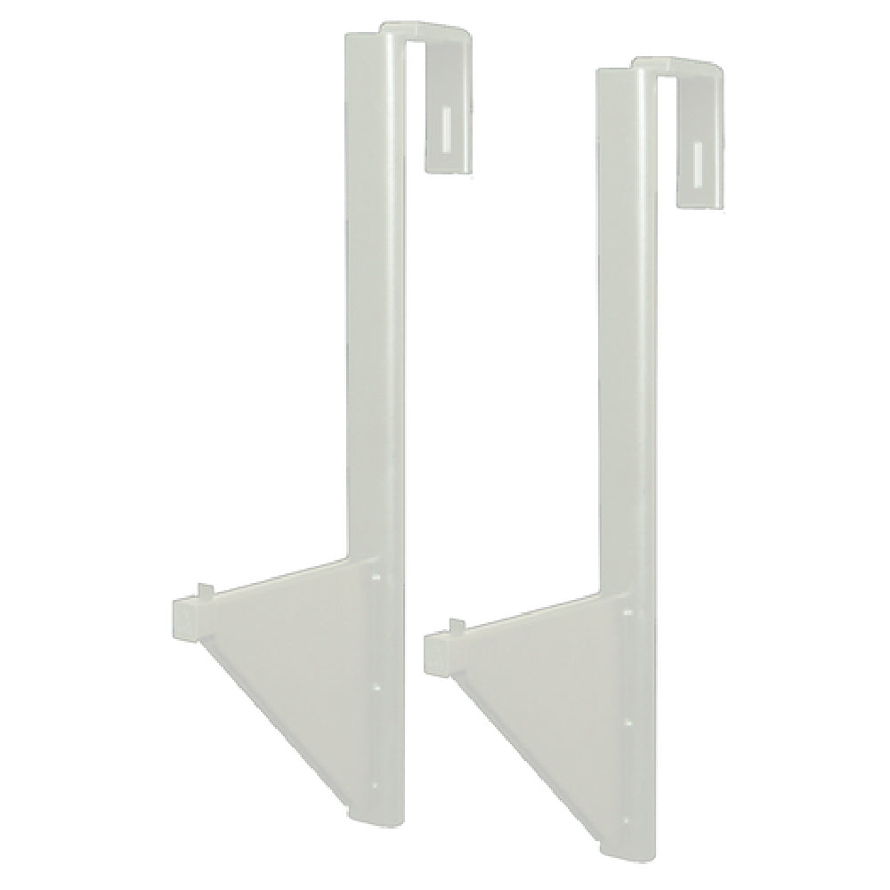 Alpine Industries ADI618-WHI Cubicle Wall Rack For Blueprints White