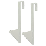 Alpine Industries ADI618-WHI Cubicle Wall Rack For Blueprints White