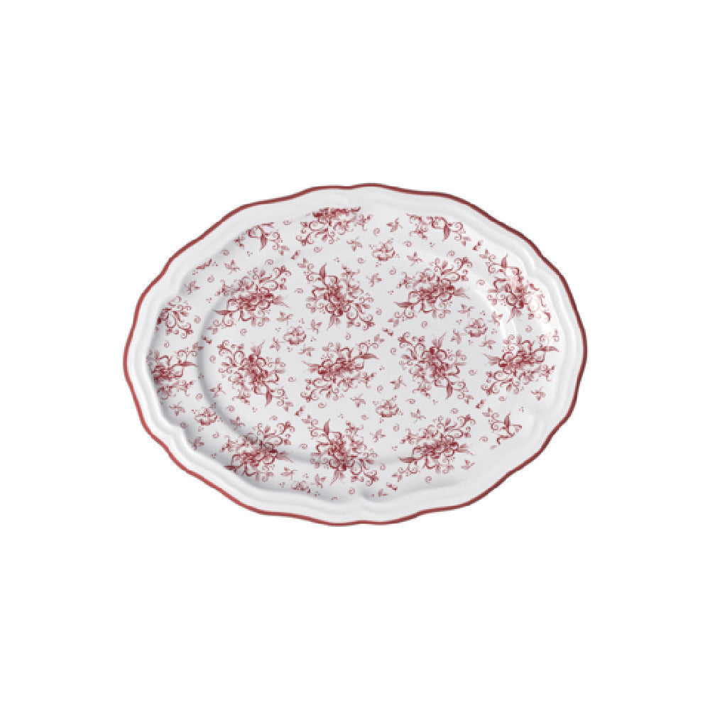 Steelite 62545FP818 Oval Platter 9.0" X 6.75" X 0.875" Adelina