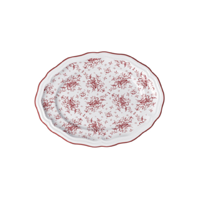 Steelite 62545FP818 Oval Platter 9.0" X 6.75" X 0.875" Adelina