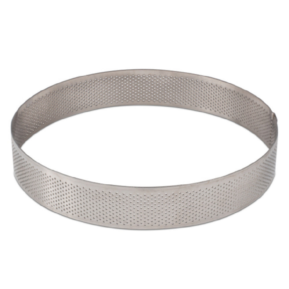 JB Prince MA220 Pavoni Crostate Micro Tart Ring 8-1/4"dia X 1-1/3"H Round