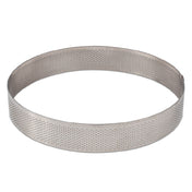 JB Prince MA220 Pavoni Crostate Micro Tart Ring 8-1/4"dia X 1-1/3"H Round