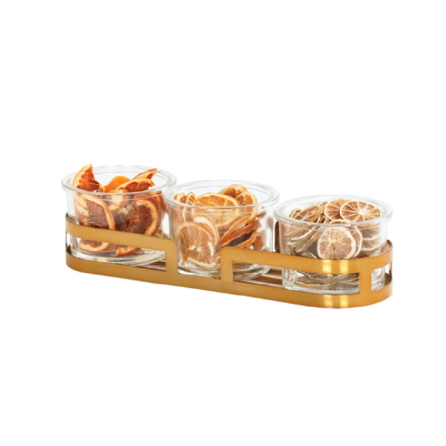 Cal-Mil 23797-4-130 Brooklyn Mixology Holder For 16 Oz. Jars 13.5"W X 5"D X 4.75"