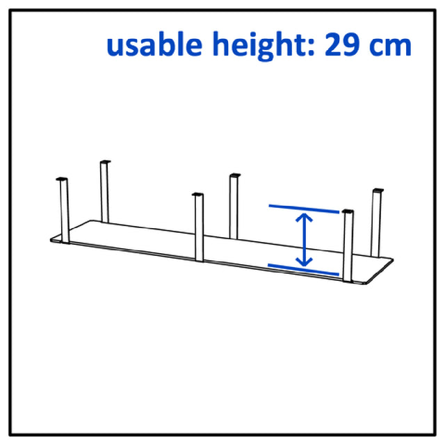 BauscherHepp VE-50006 Venta® Shelf To Create Storage Space Under A Buffet Table